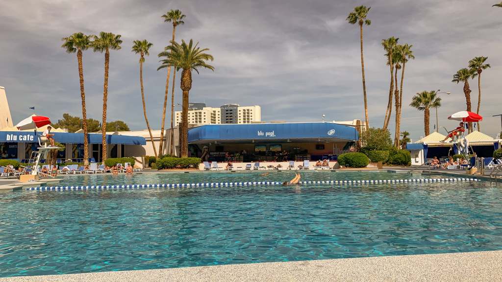 The pool at Horseshoe Las Vegas 